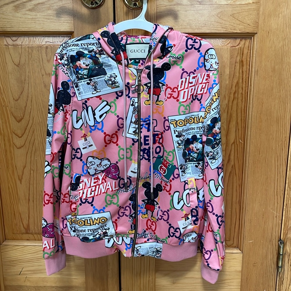 Gucci zip up hoodie